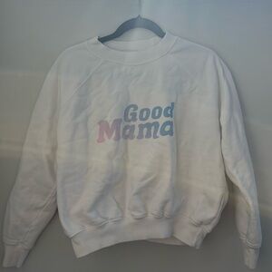 Good American Good Mama Sweatshirt